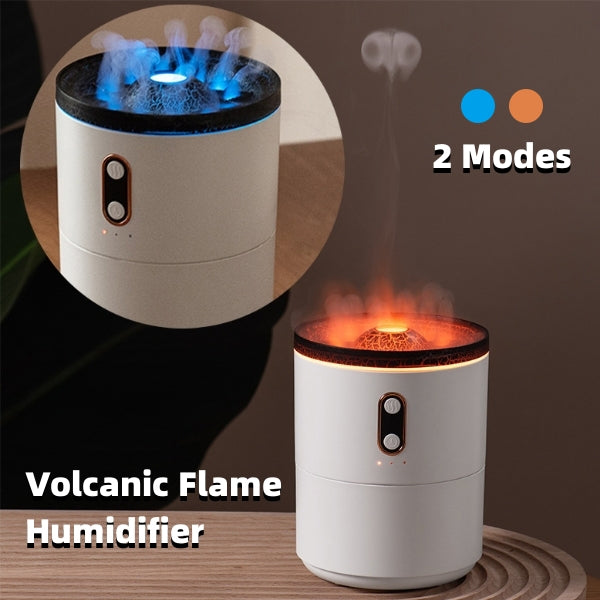 Volcanic Flame Jellyfish Diffuser USB Rechargeable Aroma Humidifier