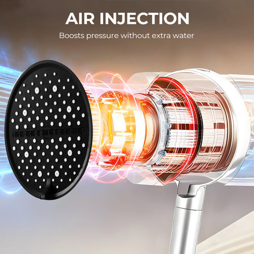 High-Pressure Adjustable Rainfall Shower Head